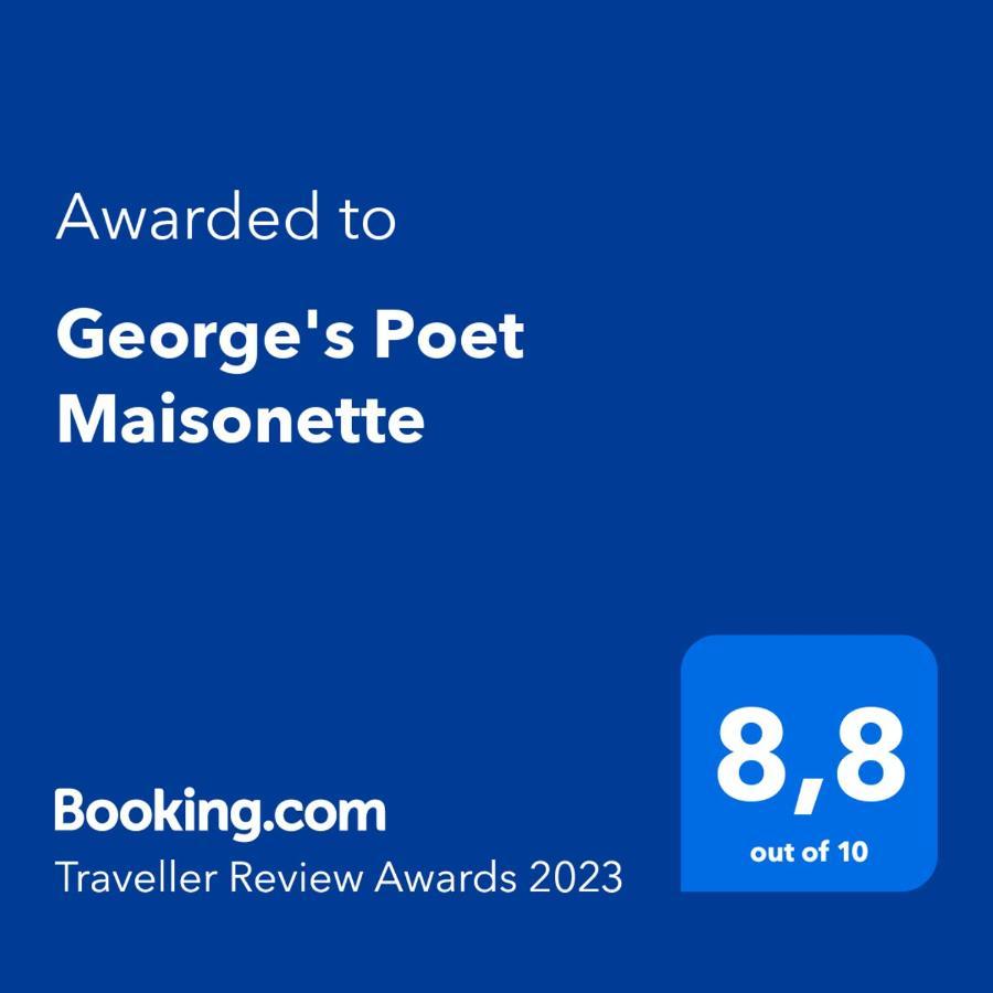 George'S Poet Maisonette Rethymno Exterior foto